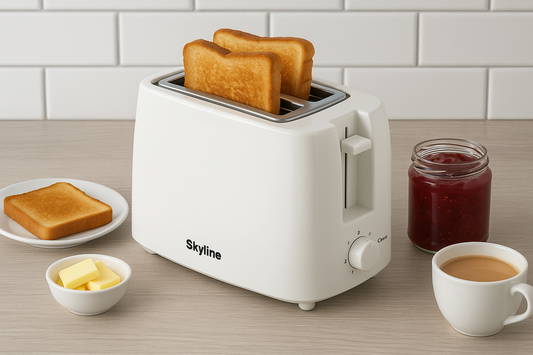 SKYLINE 2 Slice Pop-up Toaster VTL-7022