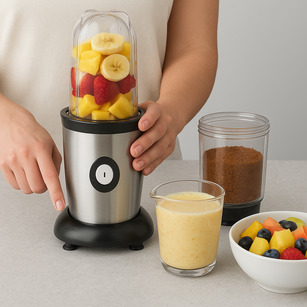 SKYLINE Nutri Mix wiith 3 Jars VTL-444