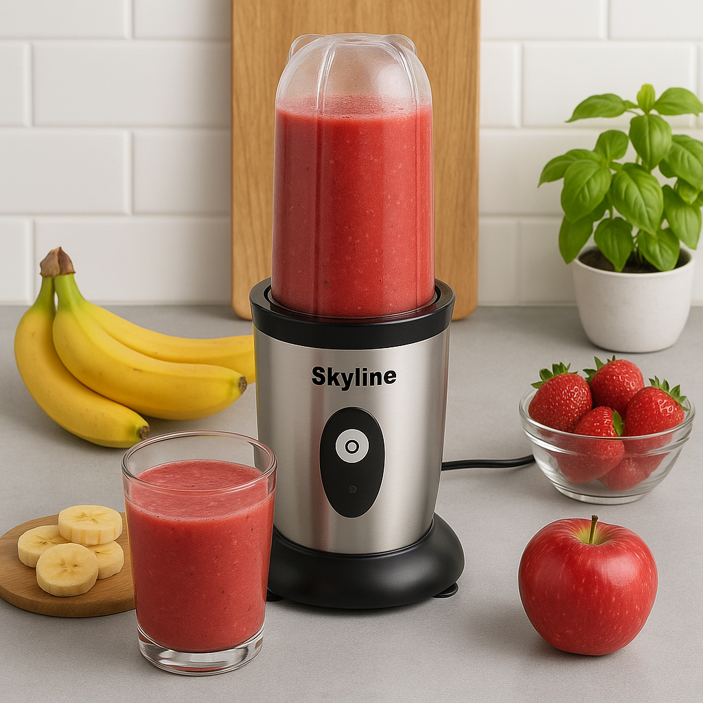 SKYLINE Nutri Mix wiith 2 Jars VTL-555