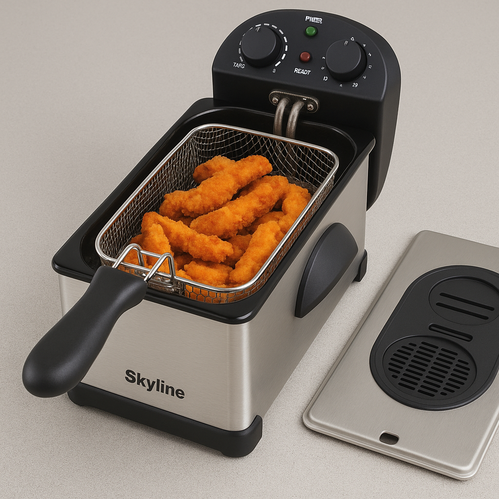 SKYLINE Deep Fryer With Timer 3 Ltr. VTL-5525