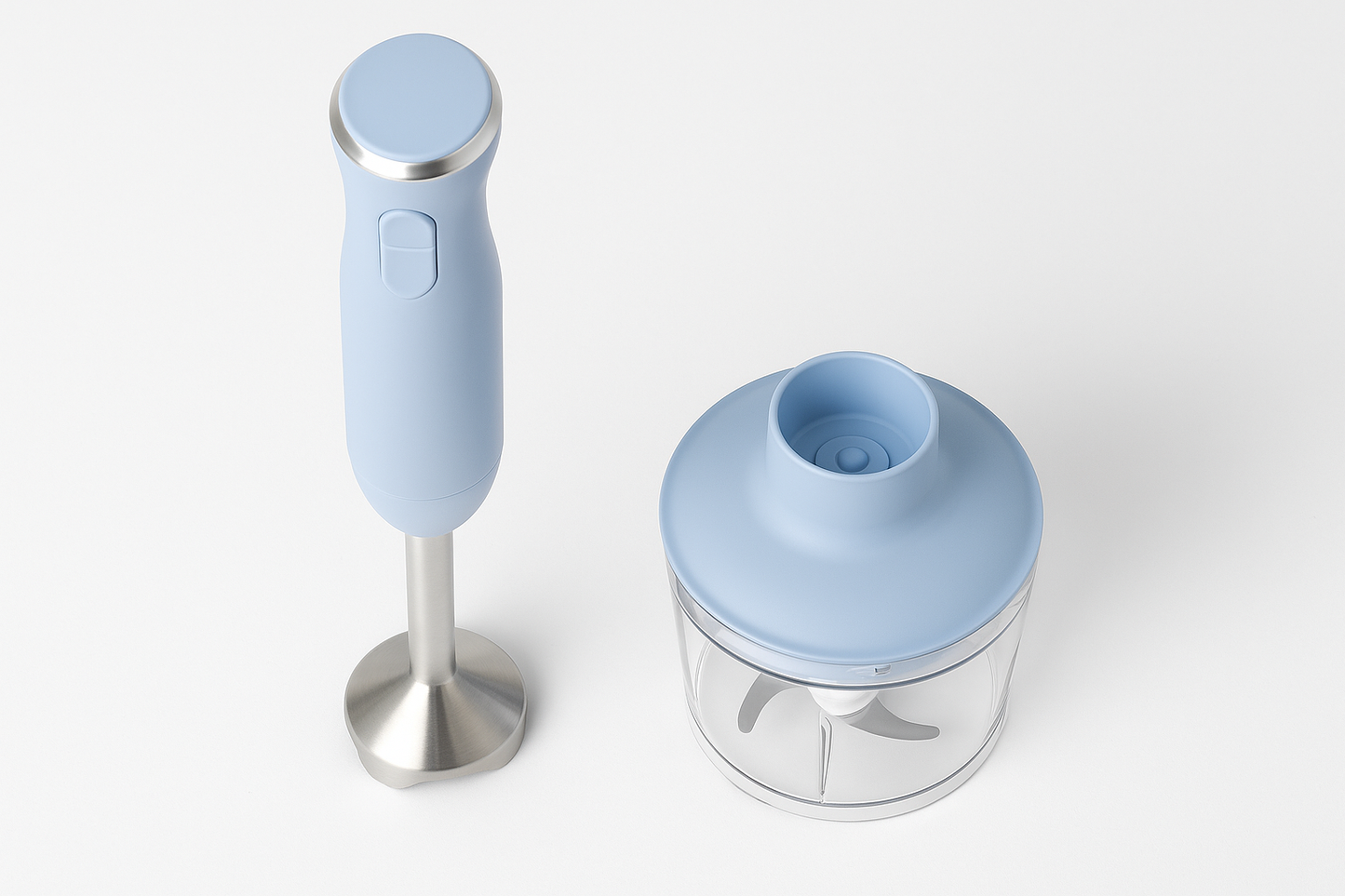 SKYLINE Hand Blender with Chopper VTL-4060 SS