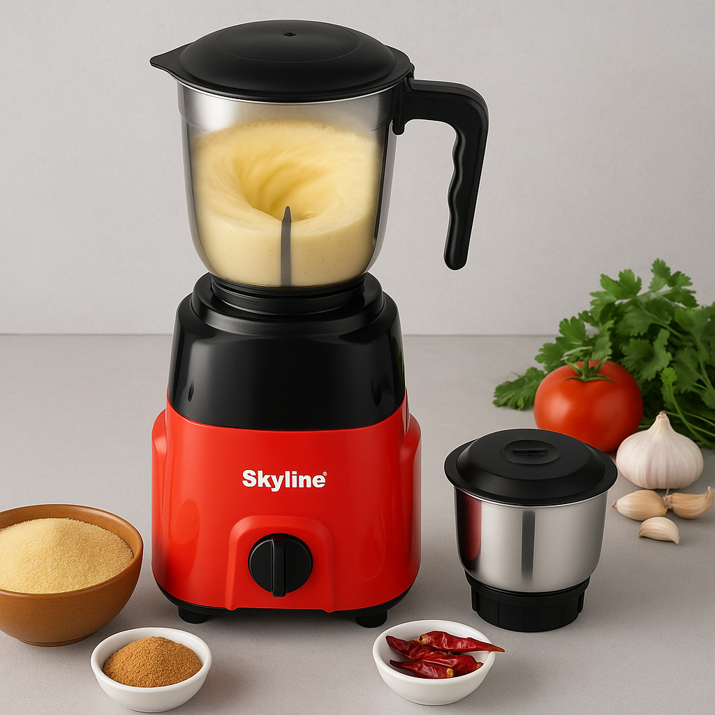 SKYLINE Mixer Grinder with 2 Jars VTL-1500