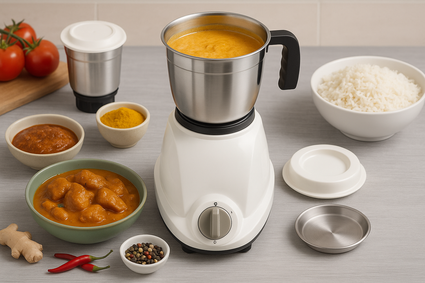 SKYLINE Mixer Grinder with 3 Jars  w VTL 6600 "