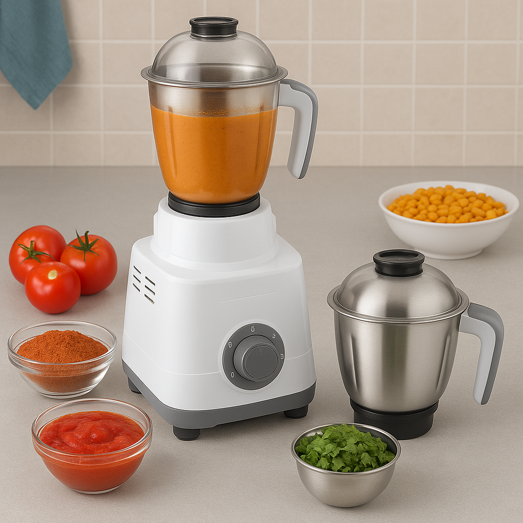 SKYLINE Mixer Grinder with 3 Jars (750W) VTL-7500