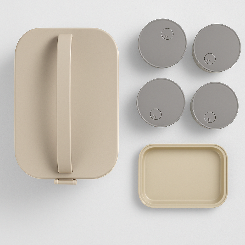 SKYLINE Electric Lunch Box with 4 SS Containers VTL-2888