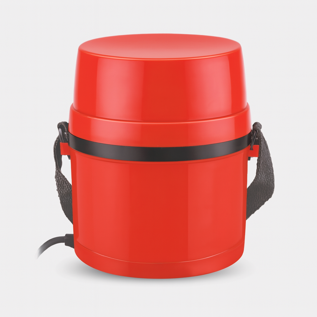 SKYLINE Electric Lunch Box with 3 SS Containers VTL-2777