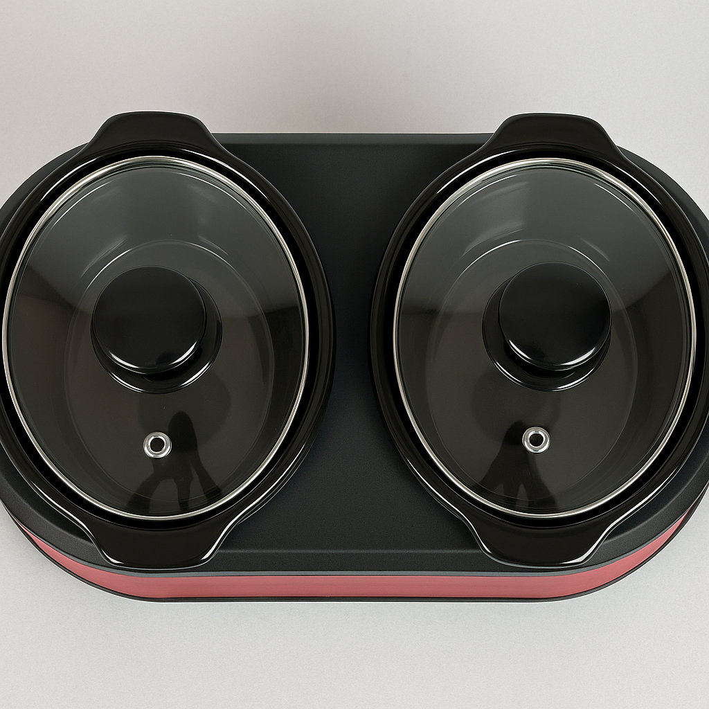 SKYLINE Dual Cooking Pot (Cook n Serve) 2 x 1.5 Ltr.VTL-6565