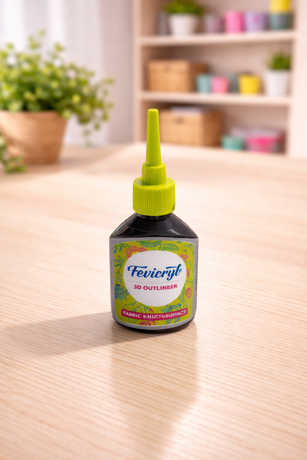 Fevicryl 3D Outliner Set – Premium Fabric Paint for Art & Craft Projects PACK OF 10