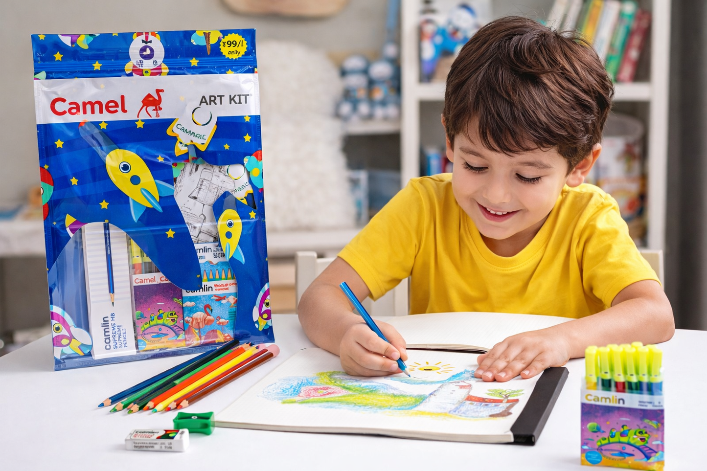 Camlin Art Kit – Complete Creativity Pack | MRP ₹99