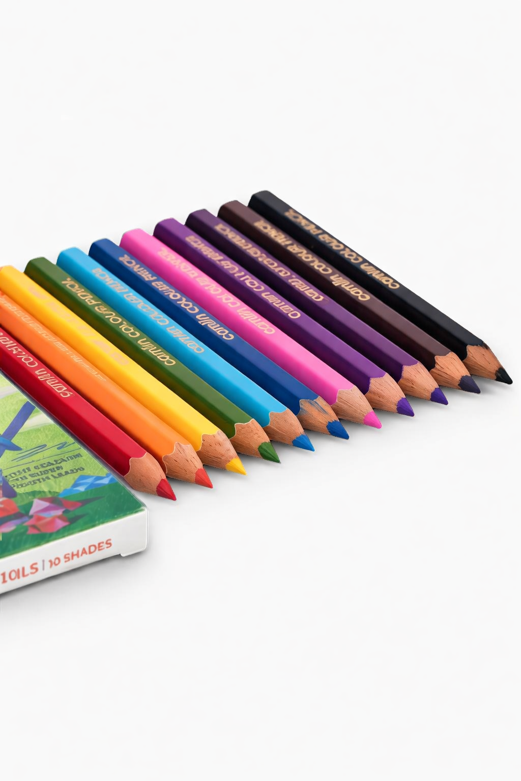 Camlin Colour Pencils Set – 12 Shades | Smooth & Vibrant Colours | Strong Leads for School & Art Use | MRP ₹35