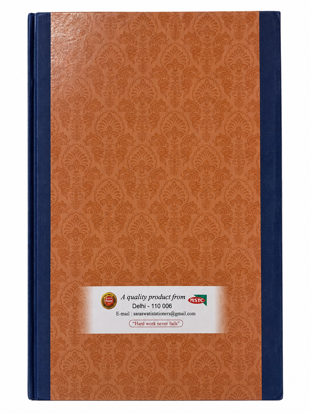 Saraswati Attendance Register Book 3 Quire – School, Office & Employee Attendance Register | Daily Attendance Record Book