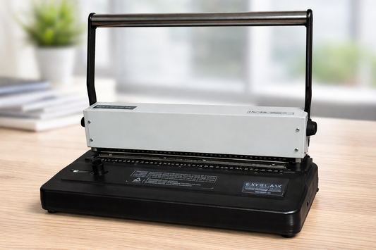 Spiral Binding Machine 40 Punching Hole Heavy Duty A3, A4, FS Legal,Full Scape Size,14 Sheets of 70 GSM Paper