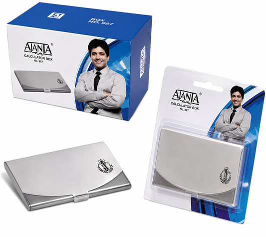 Ajanta Card Holder 908 Stainless Steel Card Holder