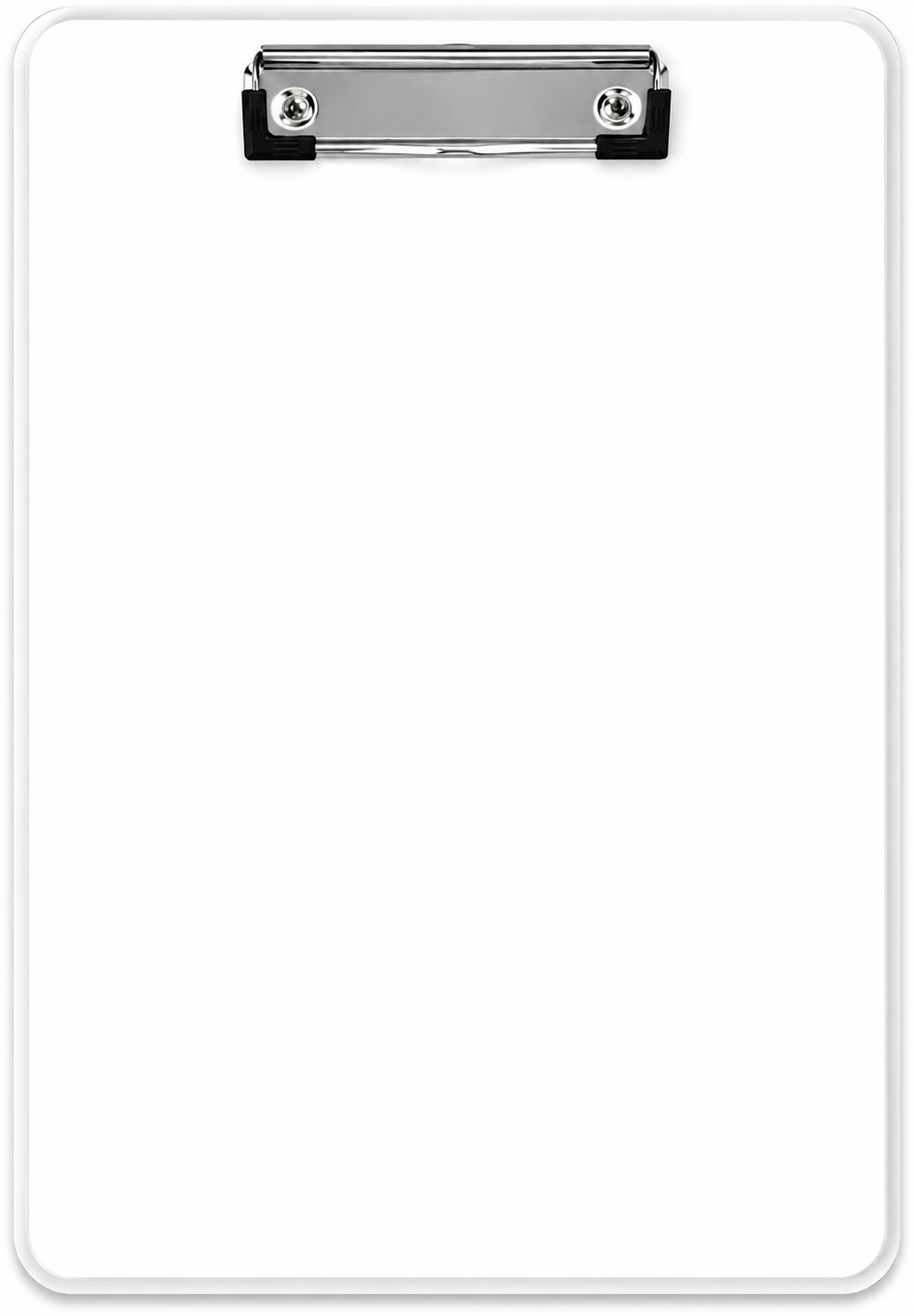 Ajanta Evanta 334 Transparent Plastic Exam Pad | Unbreakable Clipboard | 13.75 x 9.25 Inch | Heavy Duty Metal Clip | Ideal for Exams, Offices, Schools & Writing Support