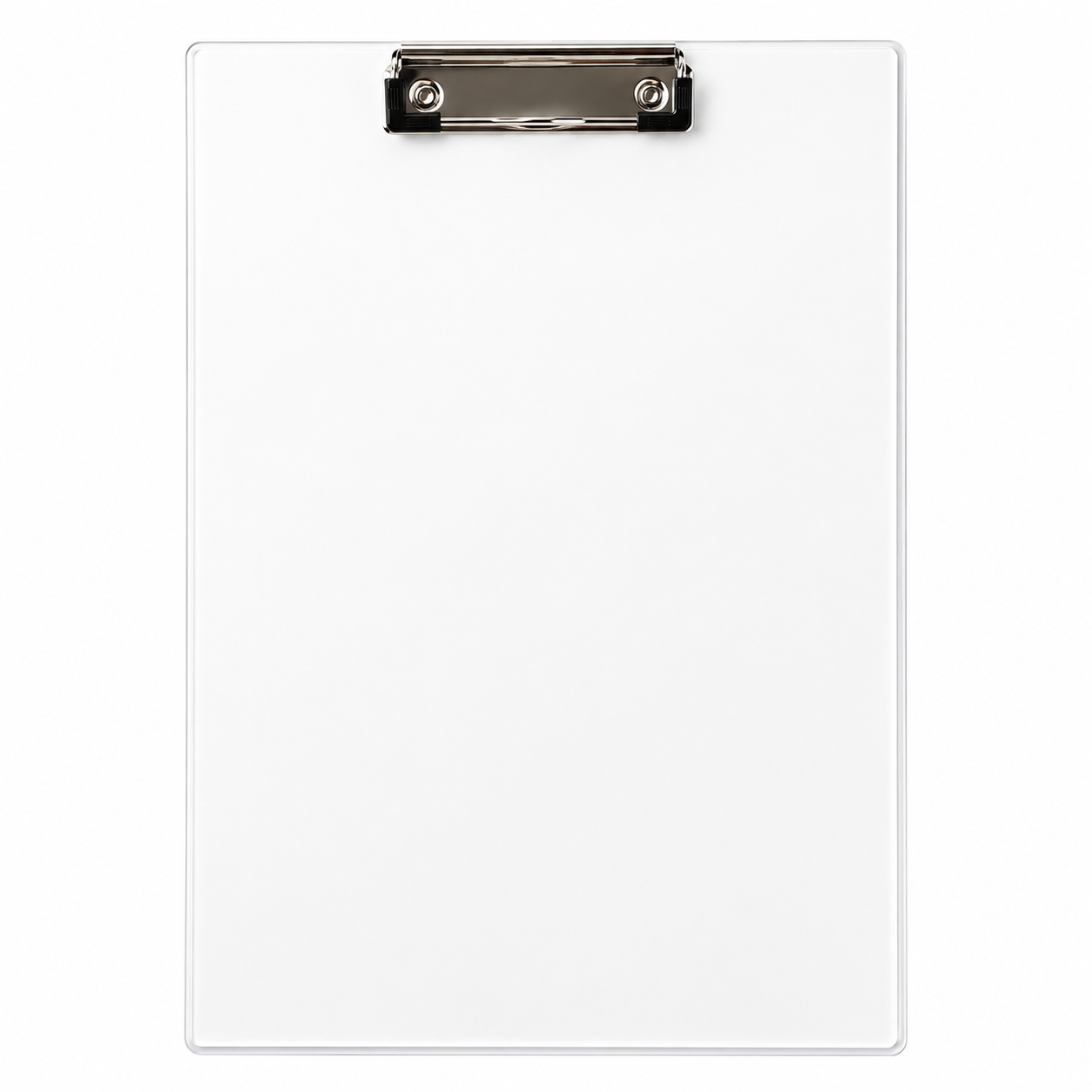 Ajanta Evanta 334 Transparent Plastic Exam Pad | Unbreakable Clipboard | 13.75 x 9.25 Inch | Heavy Duty Metal Clip | Ideal for Exams, Offices, Schools & Writing Support