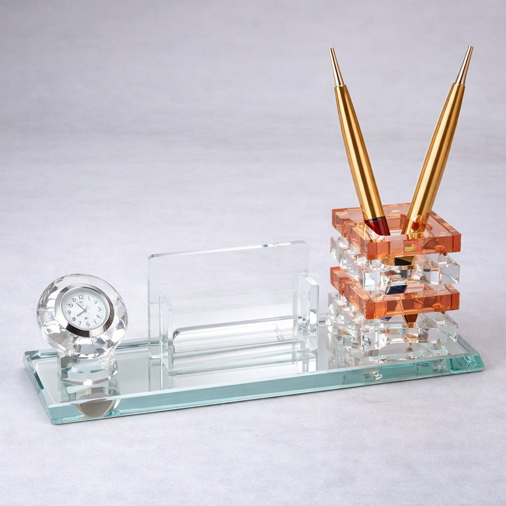 Crystal Desk Organizer