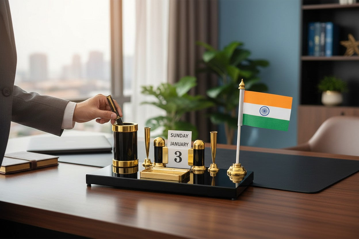 Executive Desk Organizer Set