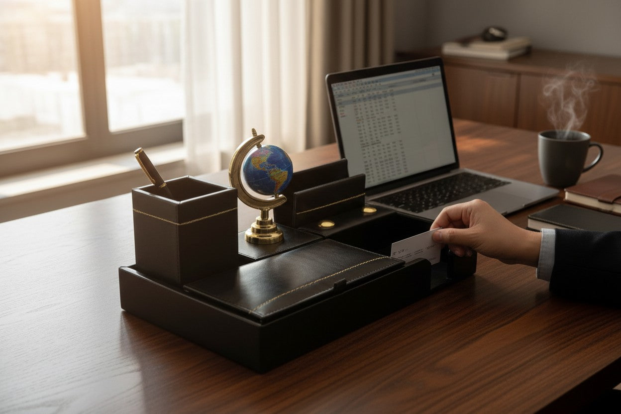 modern desk organizer