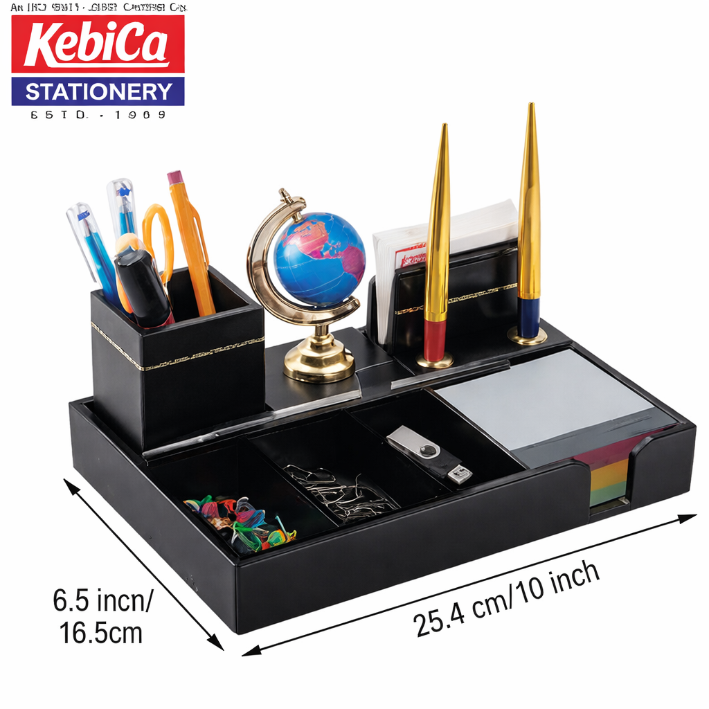 5 compartment desk organizer