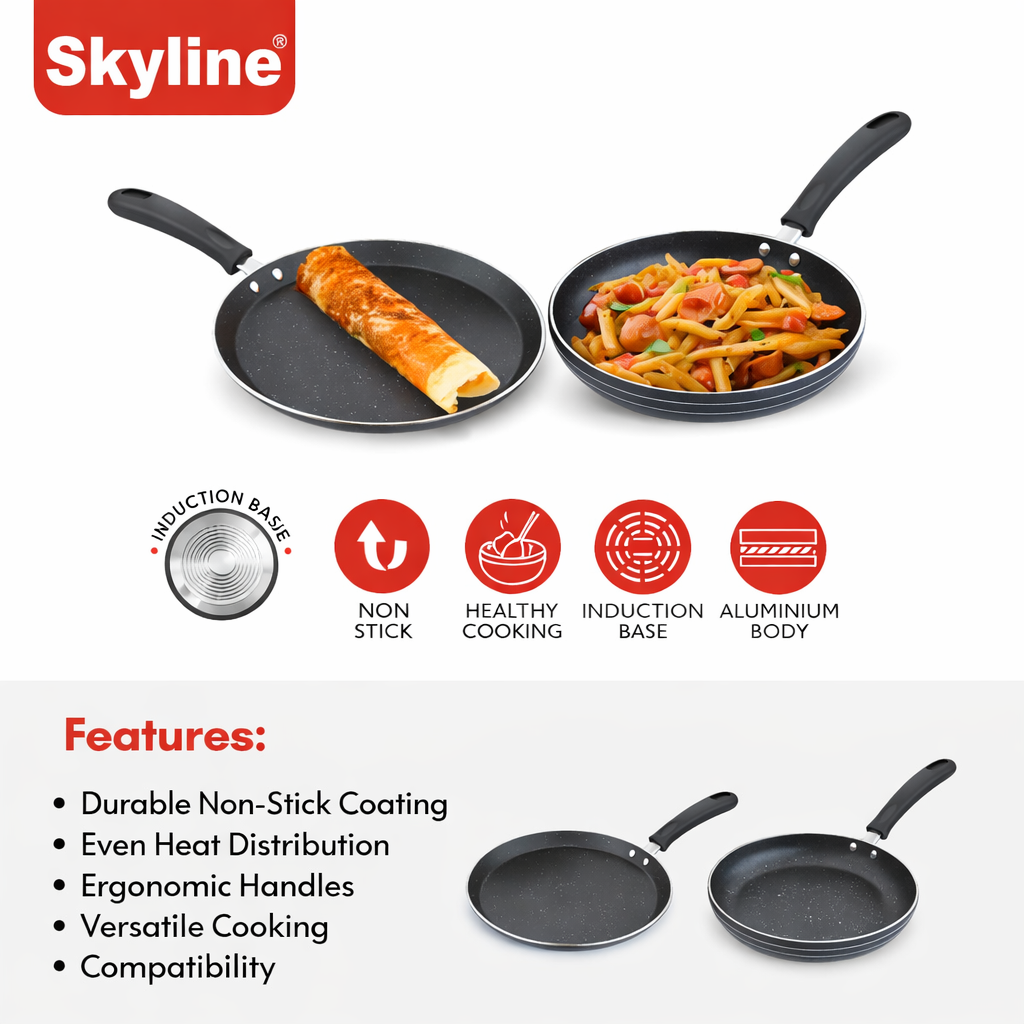 Skyline Non-Stick Cookware Set VTL-8500