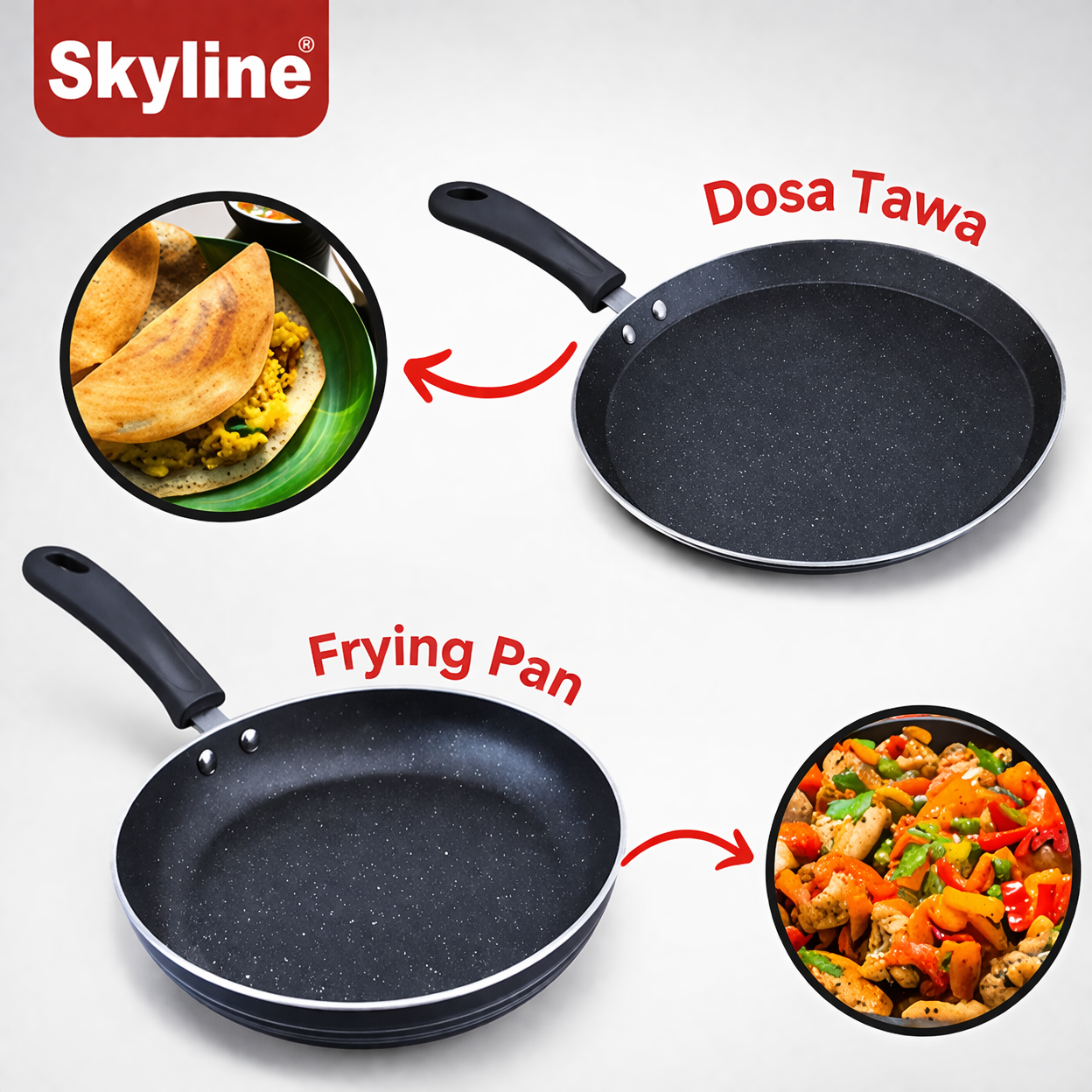 Skyline Non-Stick Cookware Set VTL-8500