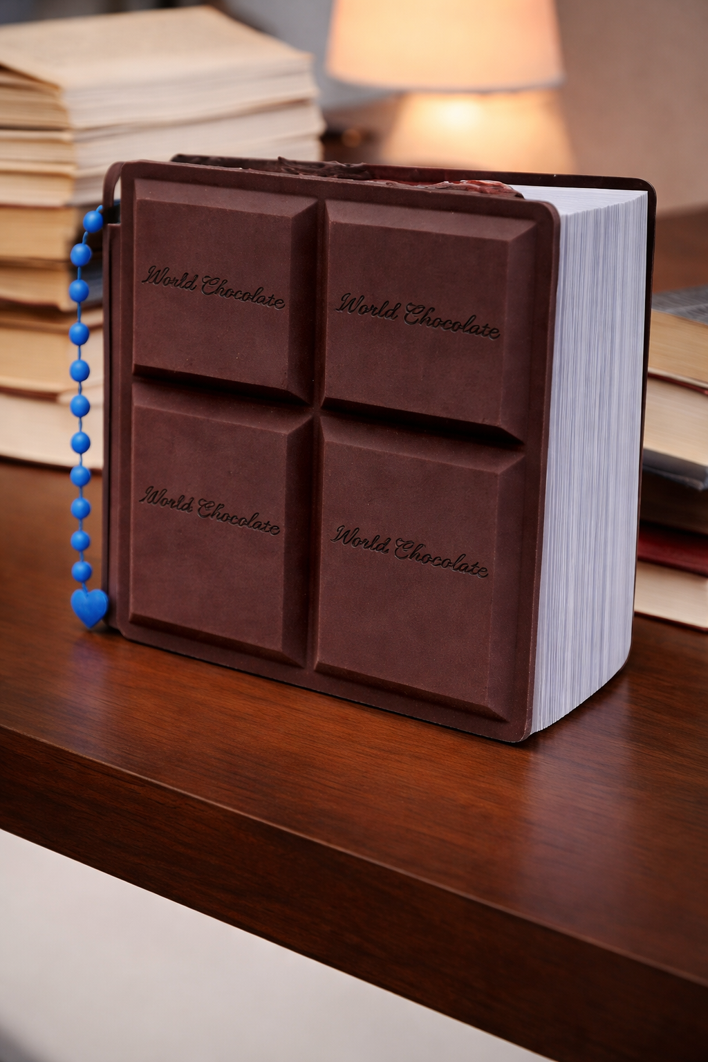 Cute Chocolate-Themed Notebook Set – SHAPED SMELL NOTEBOOKS PO4 ( OREO , DAIRYMILK , LOTUS , WAFFLE 1 PC EACH) (SKJ) (Pack of 4)