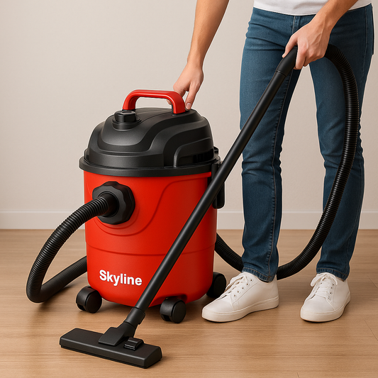Skyline Powerful 12L Wet and Dry Vacuum Cleaner – 1400 Watts for Home and Commercial Use VTL-2626