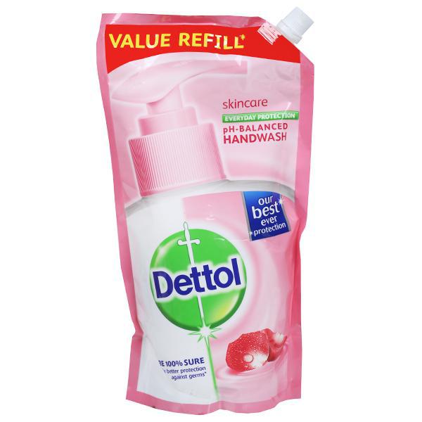 Dettol Liquid Handwash Refill - Original Hand Wash- 675ml | Germ Defence Formula | 10x Better Germ Protection