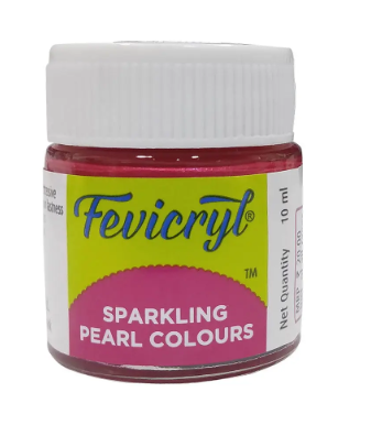 Pidilite Fevicryl Sparkling Pearl Colours 10ml (Loose)