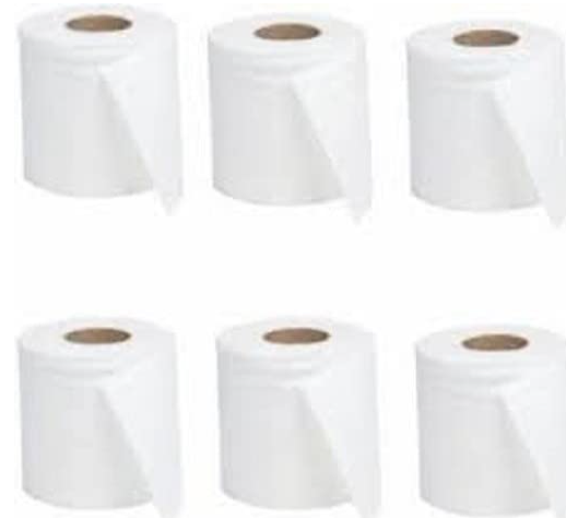 KIYA* Household Toilet Paper Rolls 140g  2 Ply Pack of 6