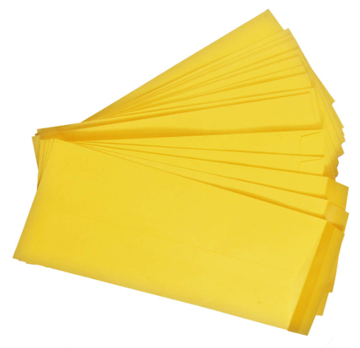 KIYA Paper ENVELOPES 12x10 Inches A-4, Pack of 50, Yellow