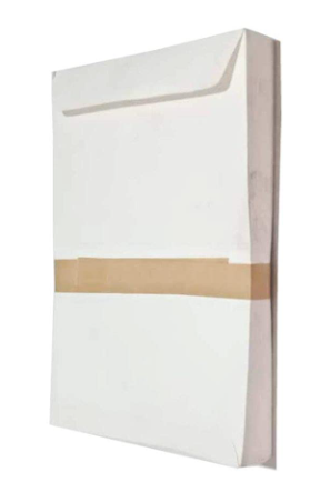 KIYA White Paper 100 GSM Paper Envelopes Pack of 25 Pcs. (10x12) Inch