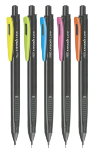 Flair Creative Series Carbonix Neo 0.7mm Mechanical Pencil Pouch Pack of 10.