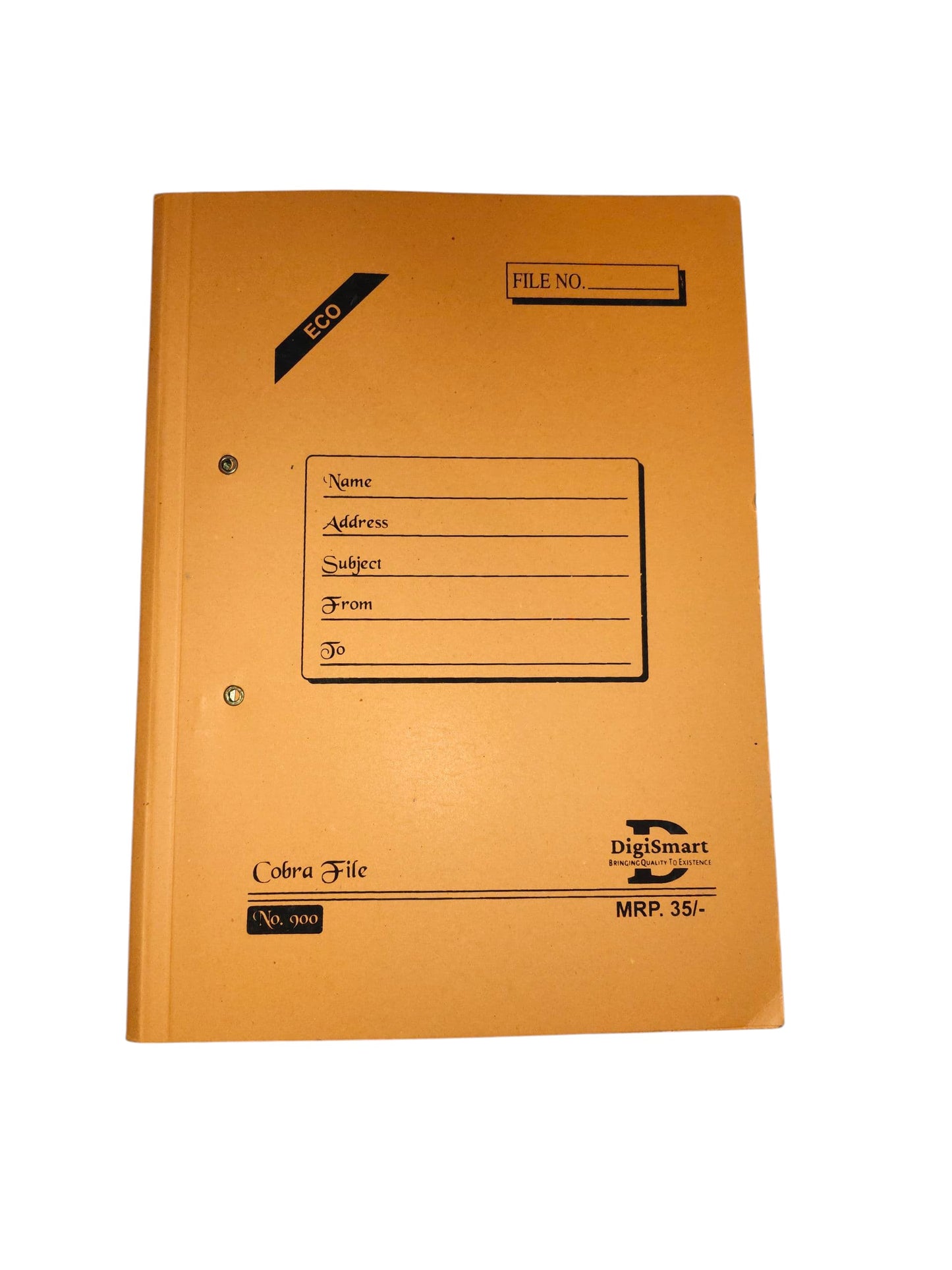 COBRA ECO  FILE WITH DELUXE CLIP FILE NO 900 ( 31 KGS BOARD )