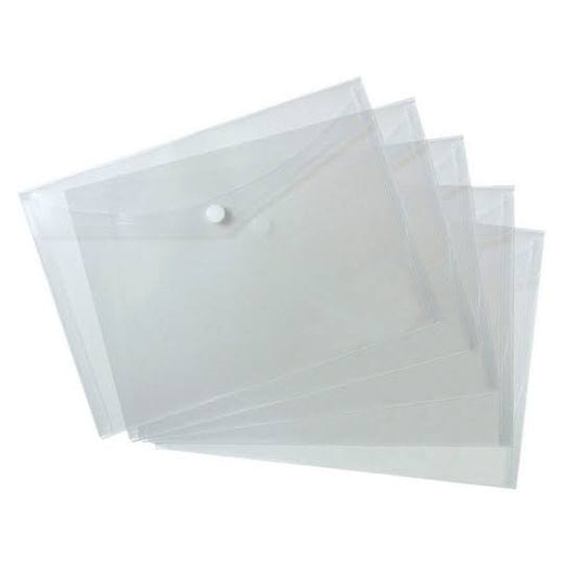 DIGISMART Clear Bag Plain Ds-280 (Set of 12, Natural)