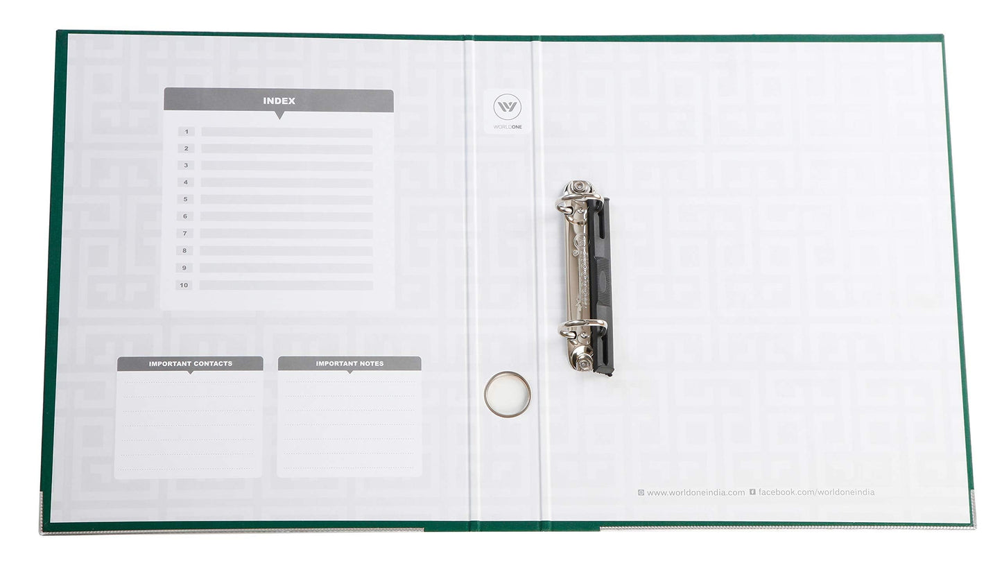 DIGISMART® 2D Pvc Ring Binder 1" Clip  lever lock design