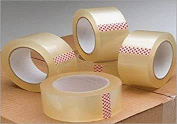 Digismart Transparent Cello Tape Industrial Packaging Tape for E-Commerce Box Packing, Office and Home use