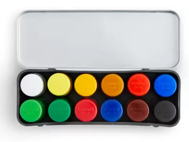 Plastic Crayons | Camlin | 12 Shades | Extra Smooth & More Bright
