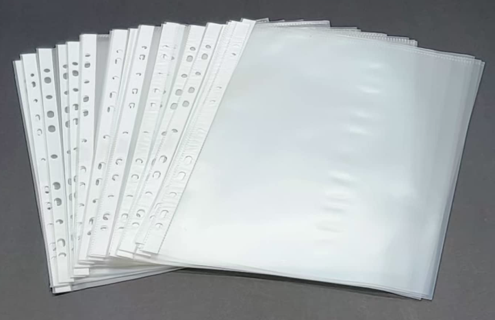 KIYA® Sheet Protector folders | Size: A4 | MICRONS | Transparent Premium Collection Quality