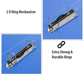 Ring File Rb402 KIYA Ring Binder RB402 Blue Colour A4 Size