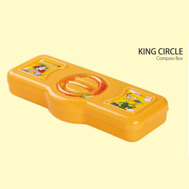 Pratap King Circle Pencil Box PB-127