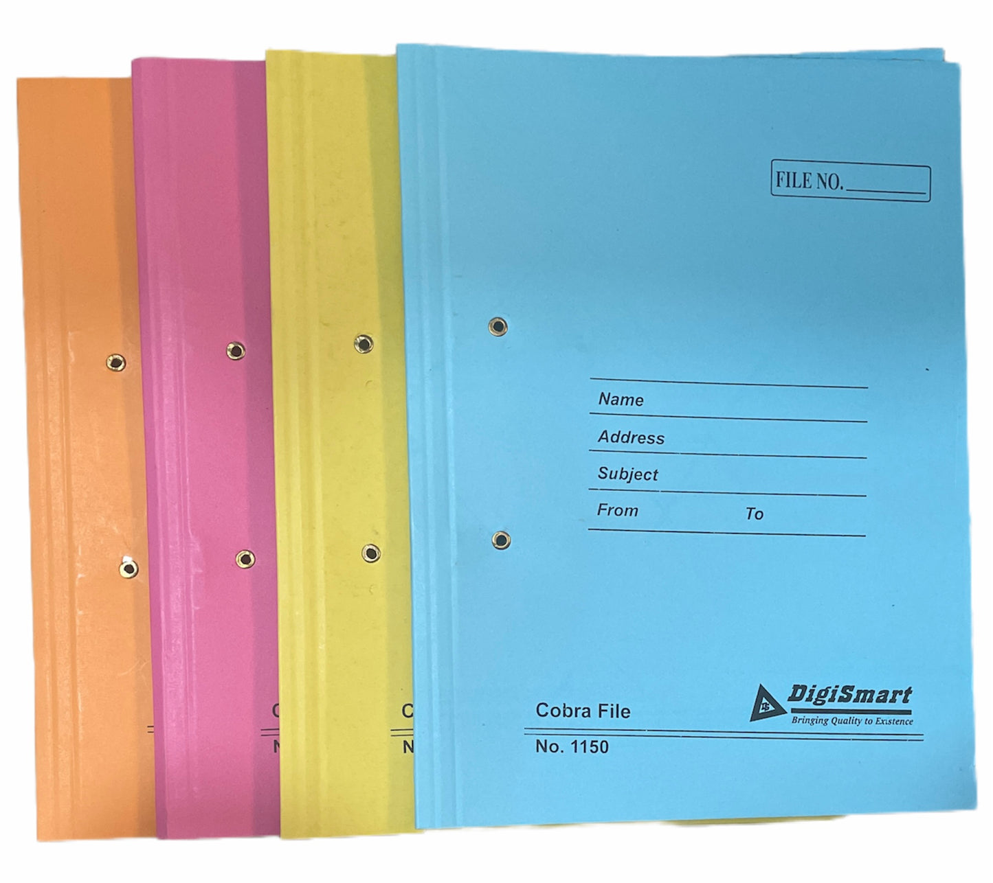 DIGISMART COBRA FILE NO 1150 ( SET OF 10 PCS ) WITH DELUXE CLIP AND 31 KGS BOARD