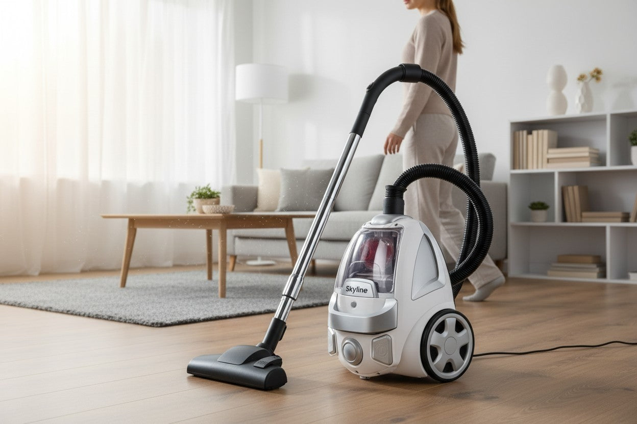 SKYLINE Cyclonic Vacuum Cleaner – 2000 Watts of Powerful Suction for Effortless Cleaning VTL-2424
