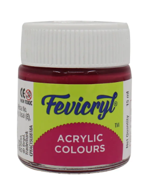 Pidilite Fevicryl Acrylic Colours (Loose Colours) 15ML