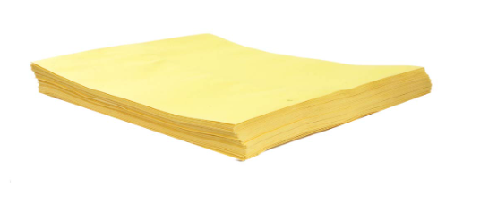 KIYA Paper ENVELOPES 11x5 , Pack of 25, Yellow