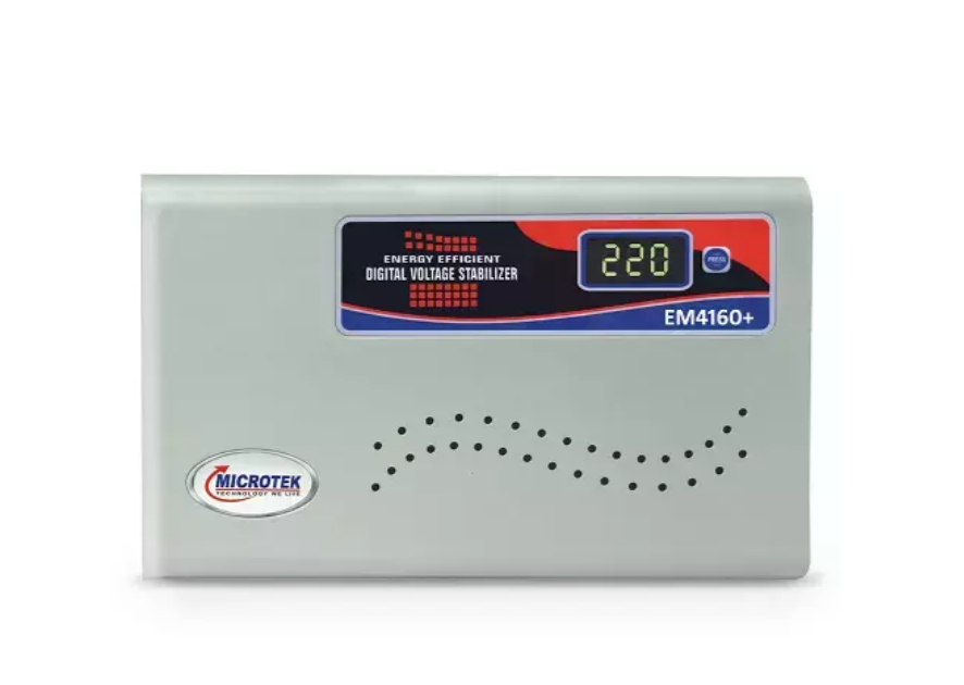 MICROTEK EM4160+ VOLTAGE STABLIZER WHITE (SD)