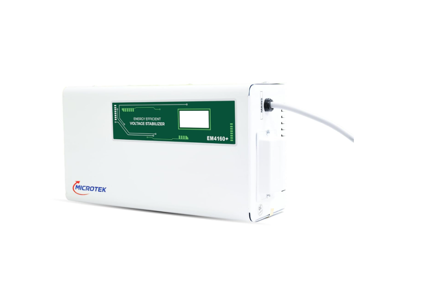 MICROTEK EM4160+ VOLTAGE STABLIZER WHITE (SD)