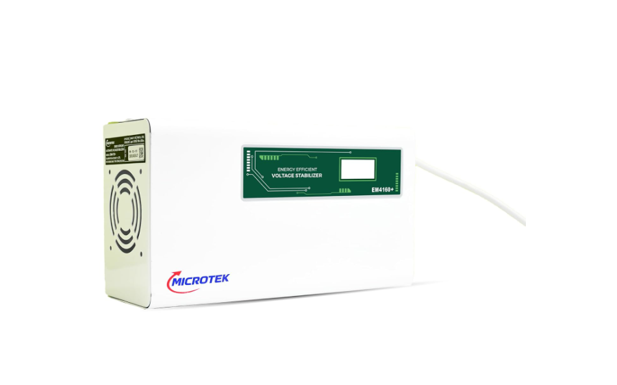 MICROTEK EM4160+ VOLTAGE STABLIZER WHITE (SD)