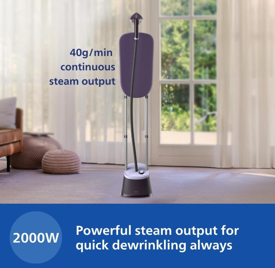 PHILIPS STANDING GARMENT STEAMER 2000W STE3160/30 (SD)