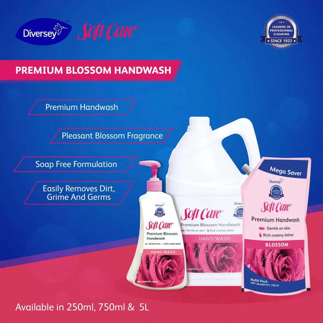 Diversey Soft Care Premiem Blossom HandWash 750ml - Scoffco